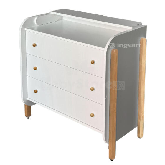 La Bebe™ Nika Art.227083 White./Natural