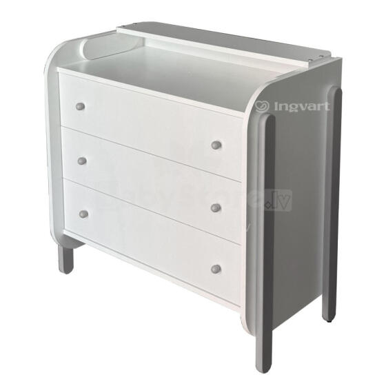 La Bebe™ Nika Art.227084 White./Grey