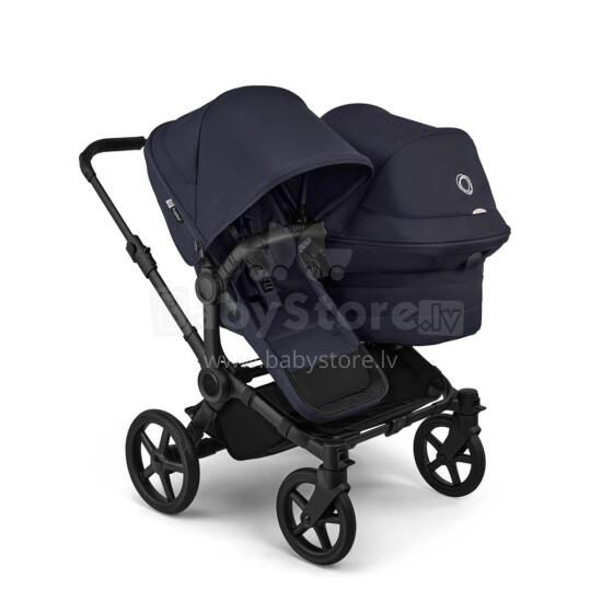 Bugaboo Donkey 6 Double Art.227113 Deep Indigo Bērnu Universāli Transformējami rati