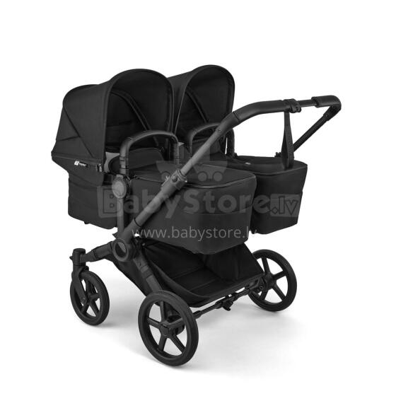 Bugaboo Donkey 6 Twin Art.227114 Heritage Black Bērnu Universāli Transformējami rati dvīņiem