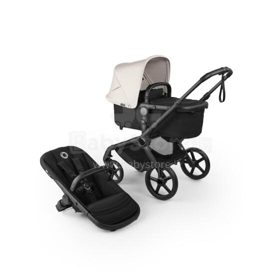 Bugaboo Fox 5 2 in 1 Art.227117 Misty White Bērnu universāli transformējami rati/ratiņi