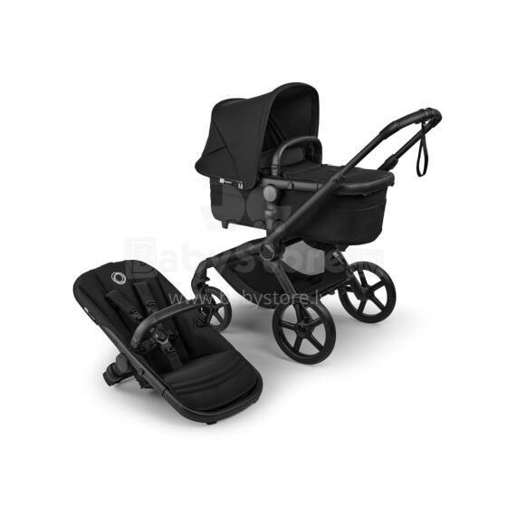 Bugaboo Fox 5  2 in 1 Art.227122 Heritage Black Bērnu universāli transformējami rati/ratiņi