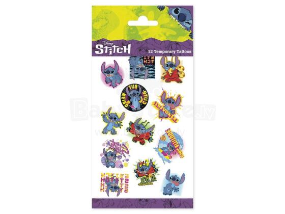 Tätoveeringud Stitch 12 tk