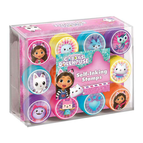Totum Gabby's Dollhouse templid 12 tk