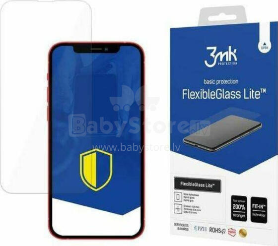 Гибридное стекло 3MK 3MK FlexibleGlass Lite Apple iPhone 13/13 Pro