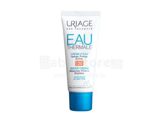 Ūdens krēms SPF20 Termiskais avota ūdens 40ml