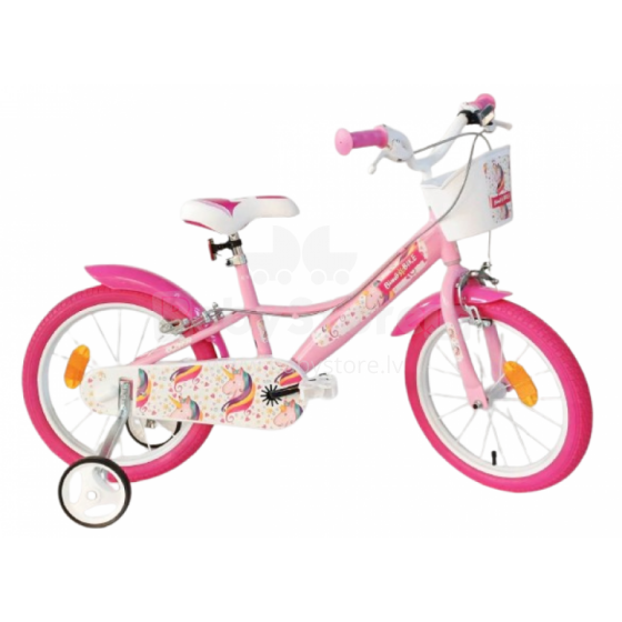 Bebe Basic Bicycle 16" Unicorn Star Art.227255 Детский велосипед