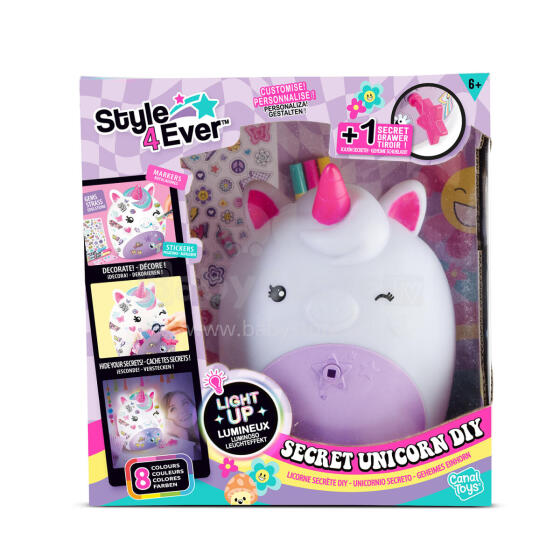 STYLE 4 EVER Secret Deco DIY Uicorn lamp