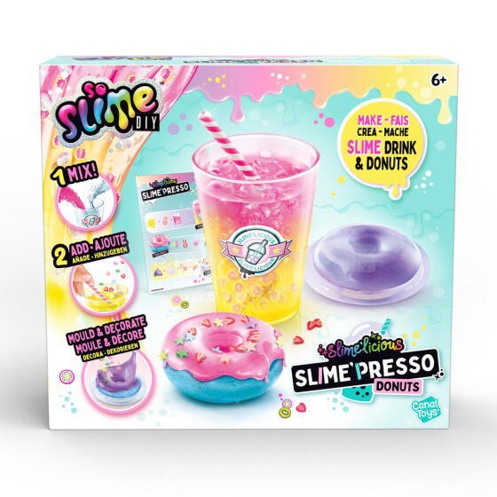 SO SLIME playset Slime drinks Coffee Shop