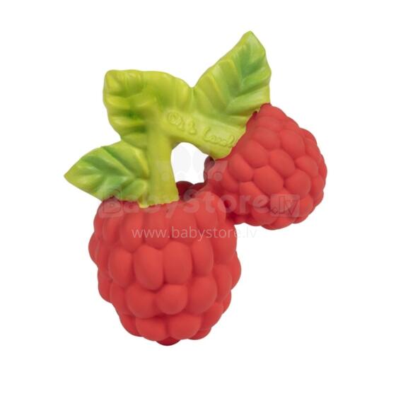 Oil Carol Teether Toy Art.227779 Raspberry Teether (natural rubber)
