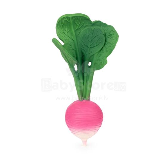 Oil Carol Teether Toy Art.227786 Radish Teether (natural rubber)