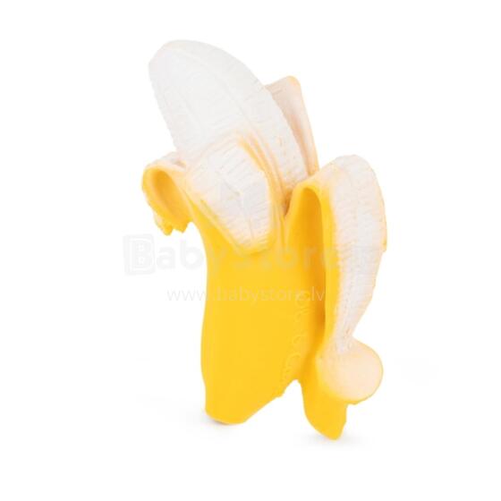 Oil Carol Teether Toy Art.227790 Banana Teether (natural rubber)