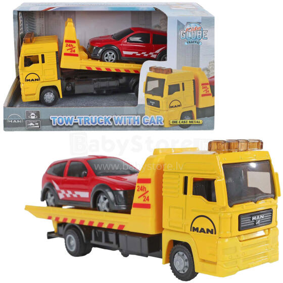 AUTO LAWETA METALOWA Z AUTEM OSOBOWYM
