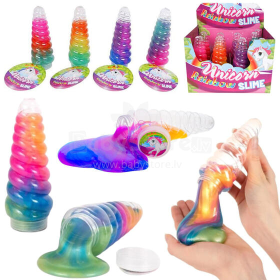 SLIME MASA MAGICZNA RÓG JEDNOROŻCA