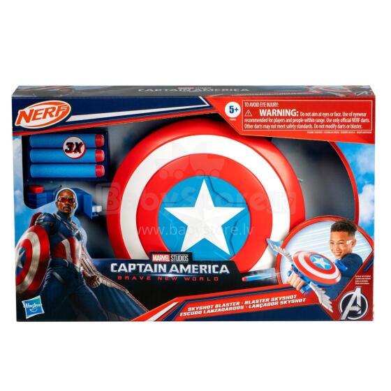 AVENGERS Kapteiņa Amerikas Lomu spēle Skyshot Blasteris