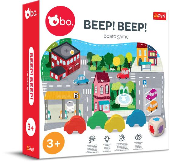 Bo Game Beep Beep Art.227968  Boardgame "Beep! Beep!"