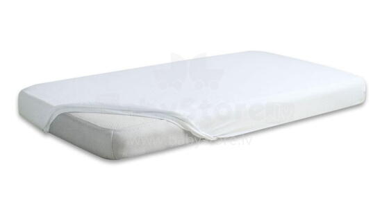 Palags jersī mitrumnecaurlaidīgs 160x80 cm WHITE (3734)
