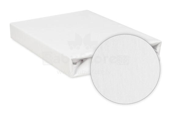 Palags jersī mitrumnecaurlaidīgs WHITE 120x60 cm (3727)
