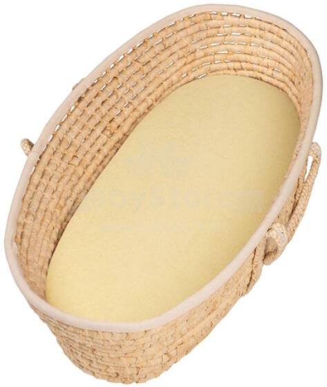 Palags jersī ratiņu matracim 80x38 cm L.YELLOW (1017)