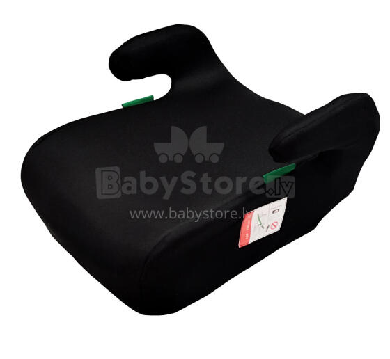 Bebe Basic  Bogi Art.16790 Black Bērnu autokrēsls- būsteris 126-150cm (15-36 kg)