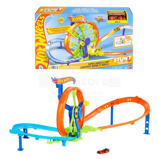 Hot Wheels® kiirendusega võistlusrada