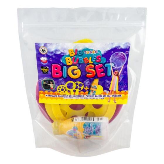 Big set – 250 ml + plate + 3 different plastic ring