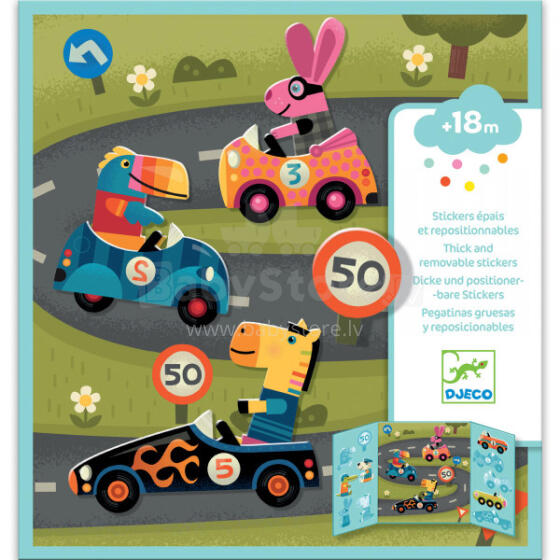 Removable stickers - Cars
