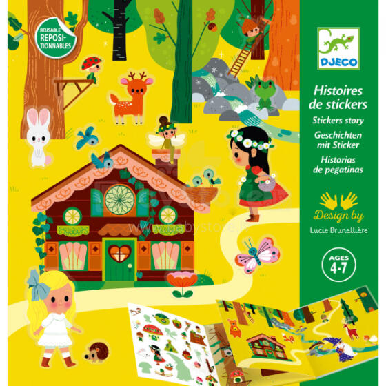 Sticker story - The magical forest