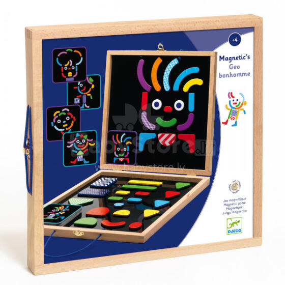 Wooden magnetics - Geocharacter