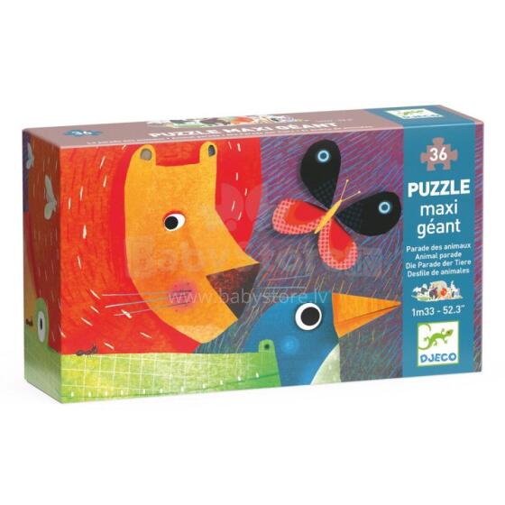 Giant puzzles - Animal Parade - 36 pcs