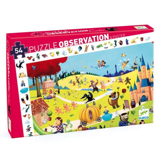 Observation puzzles - Tales - 54 pcs