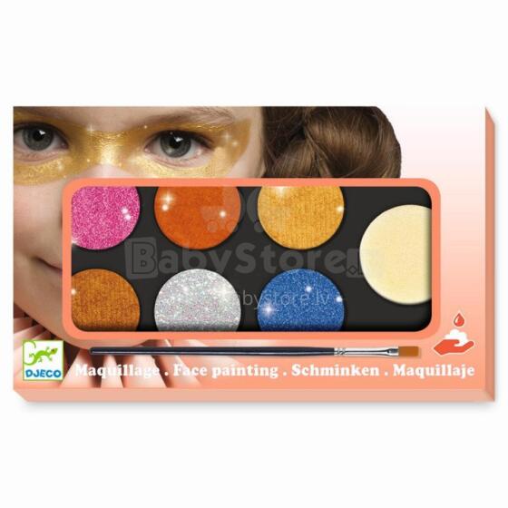 Face painting - Palette 6 colours - Metallic