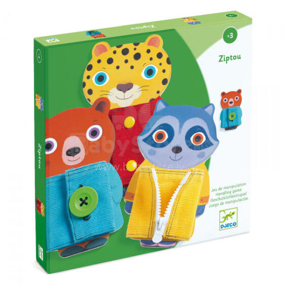 Educational wooden game - Ziptou