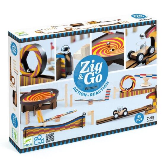 Zig & Go конструктор - Врум - 45 шт