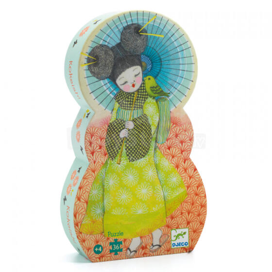 Silhouette puzzles - Kokeishi - 36 pcs