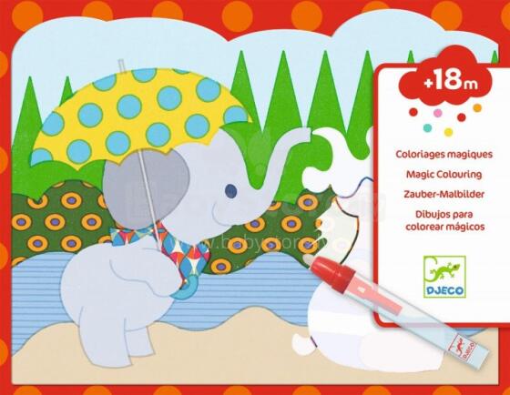Colouring with water - Hidden outside