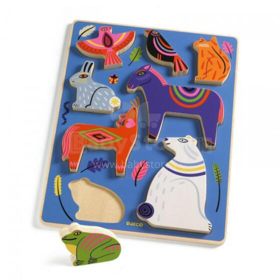 Wooden puzzle - Nora & co