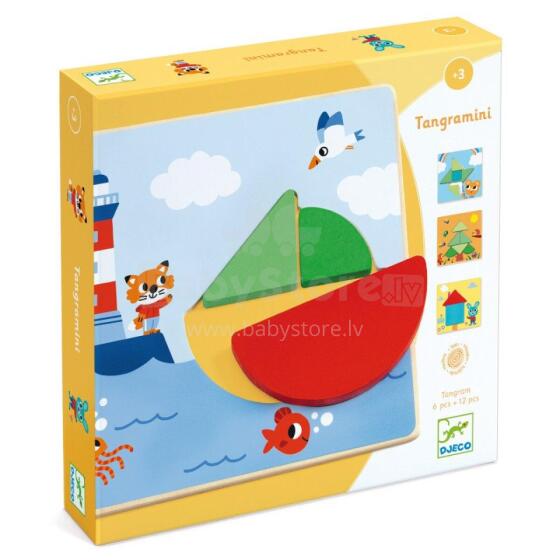 Educational wooden game - Tangramini