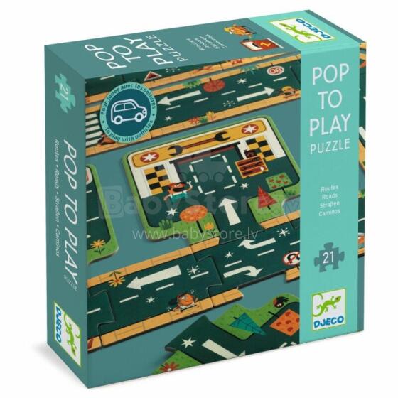 Pop to Play - Puzzle - Roads