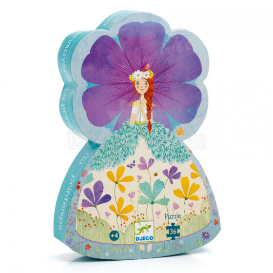 Silueta puzle – Pavasara princese (36 gab.)