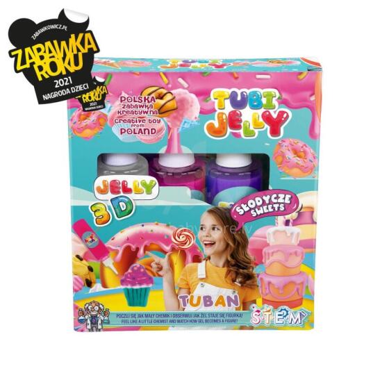 Tubi Jelly set with 3 colours - Sweets