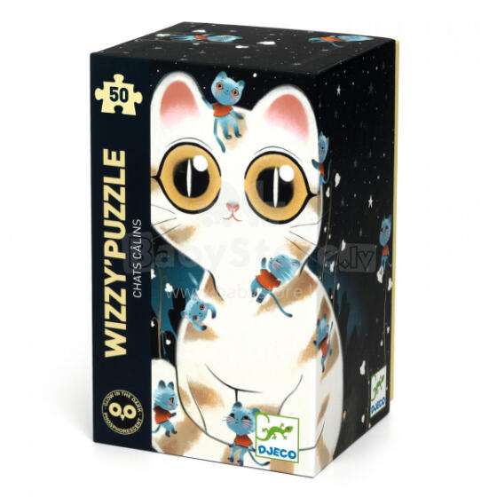 Wizzy Puzzles - Cuddly cats - 50 pcs
