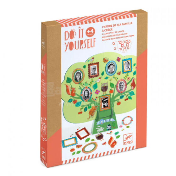 DIY - Mosaics & Stickers - My Family tree