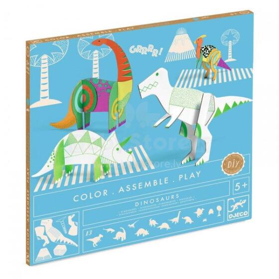 Color-Assemble-Play - Dinosaurs