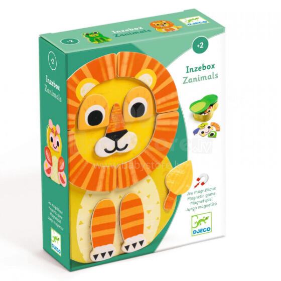 Inzebox magnetic game - Zanimals