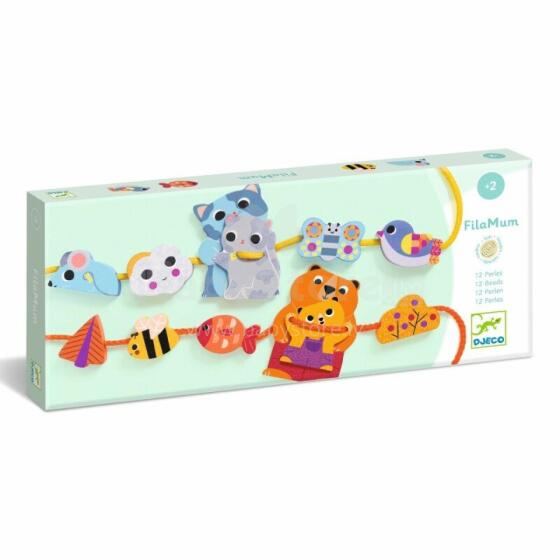 Игрушка с нитками - Мама и малыш