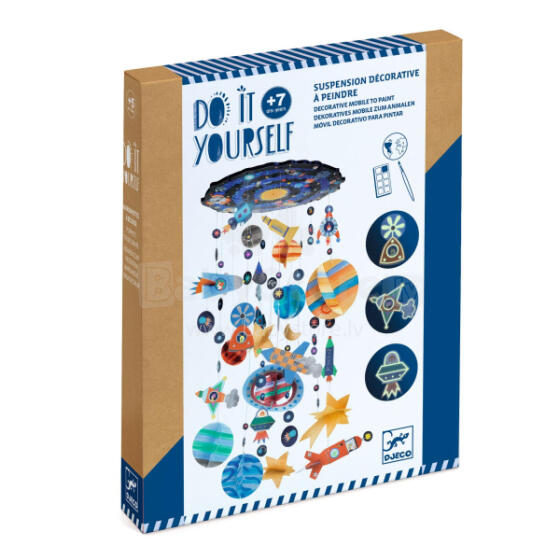 DIY - Mobile to paint - Solar system