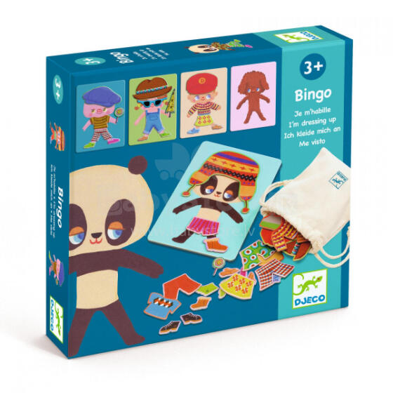 Educational games - Bingo - I’m dressing up