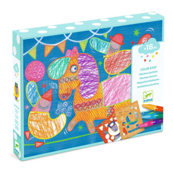 Colouring - Tightrope walker and balls