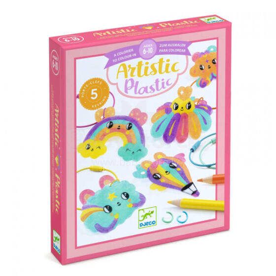 Artistic plastic - Kawaii keyring
